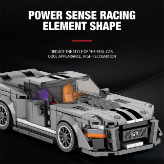 Sports Car Brick Set Gray 476 pcs.