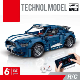 Sports Car Blue Blocks 952 pcs.