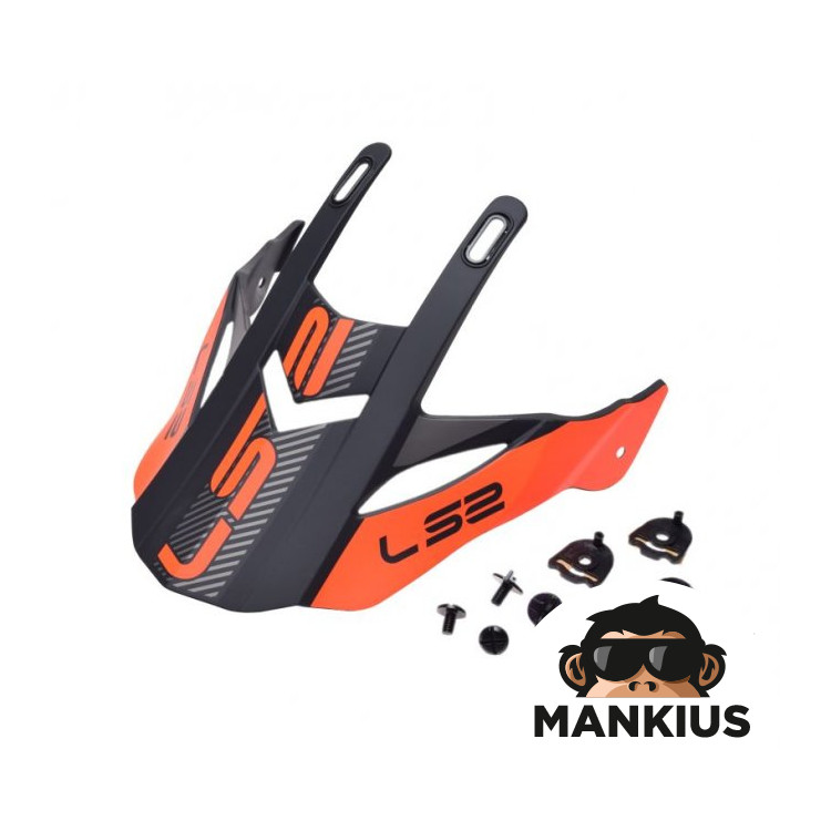 PEAK, MX436 EVO ADVENTURER BLACK orange