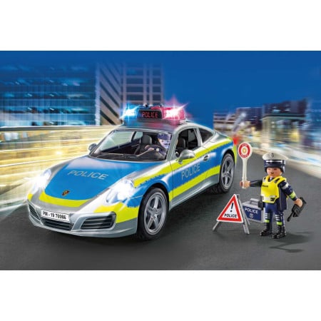 PLAYMOBIL Policijos automobilis Porsche 911 Carrera 4S 70066