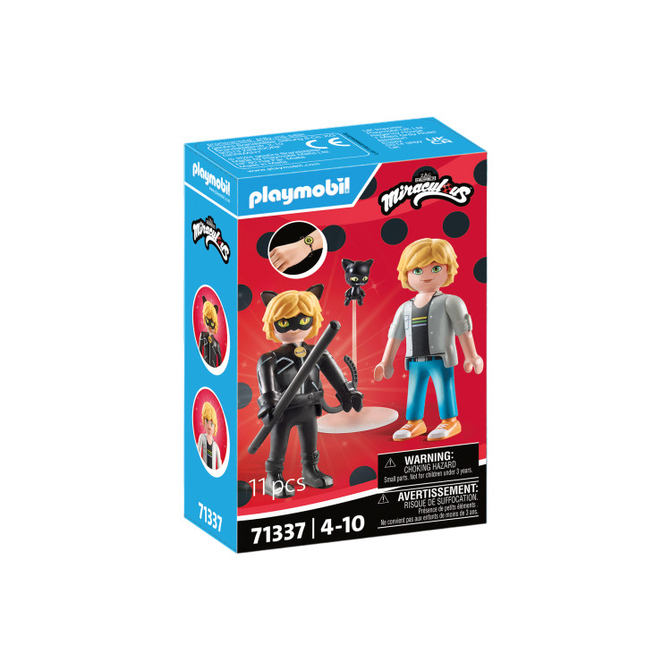 PLAYMOBIL MIRACULOUS: Adrienas ir Cat Noir 71337