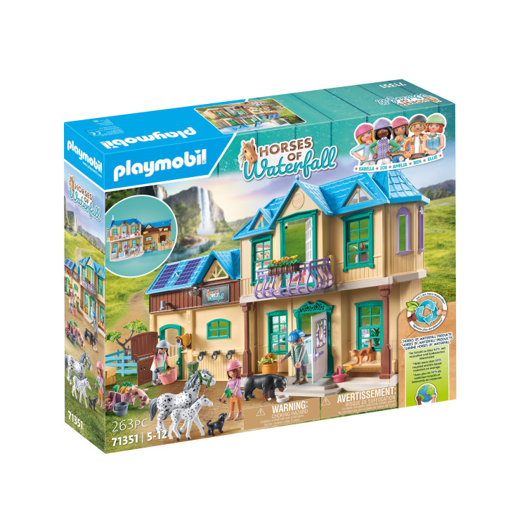 PLAYMOBIL WORLD OF HORSES Krioklio ranča 71351