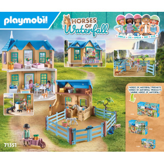 PLAYMOBIL WORLD OF HORSES Krioklio ranča 71351