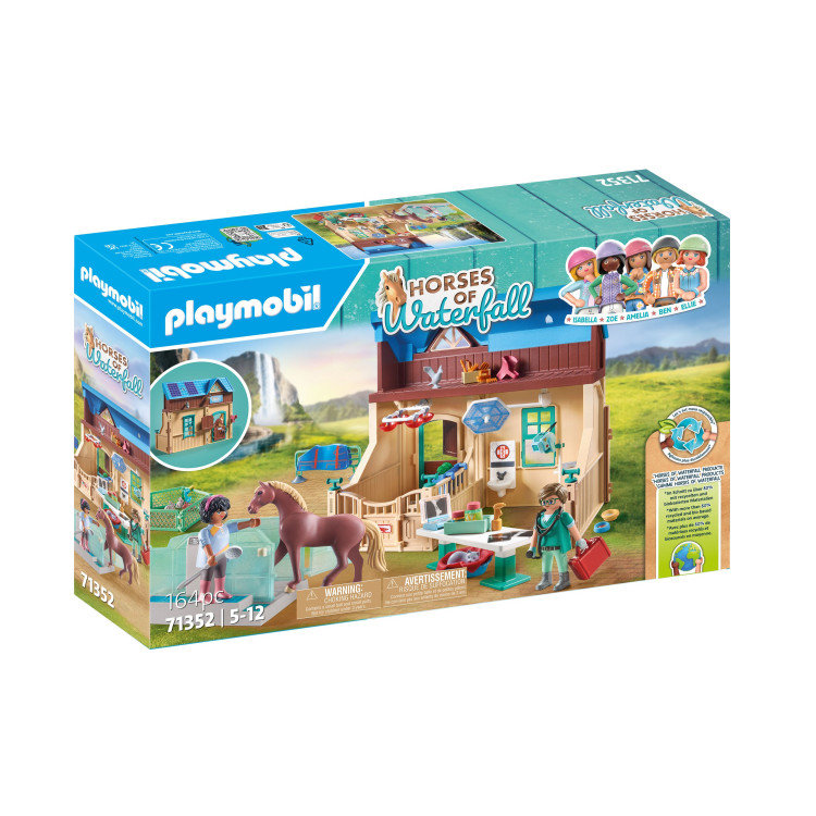 PLAYMOBIL WORLD OF HORSES Jojimo terapija ir veterinaro apžiūra 71352