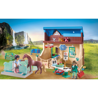 PLAYMOBIL WORLD OF HORSES Jojimo terapija ir veterinaro apžiūra 71352