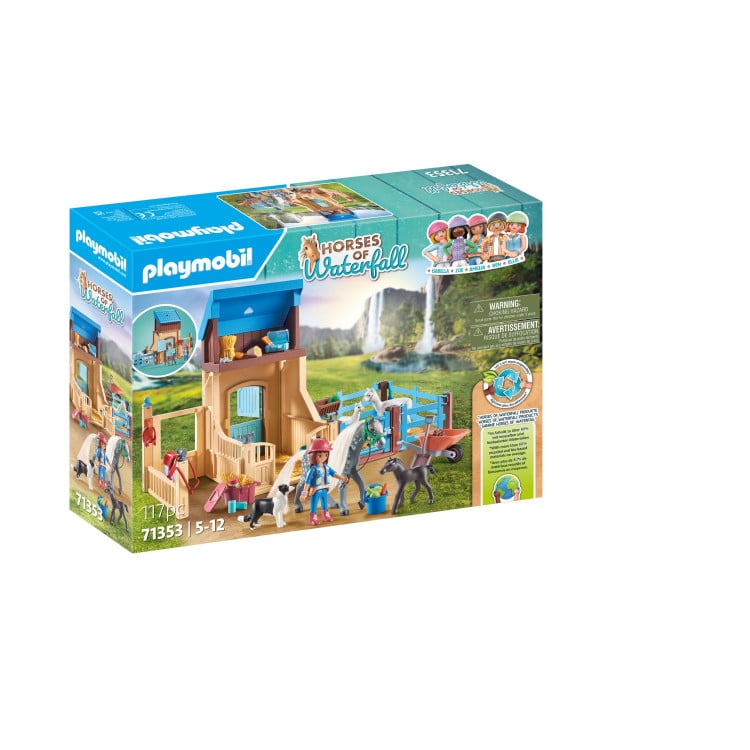 PLAYMOBIL WORLD OF HORSES Arklidės su Amelia ir Whisper 71353