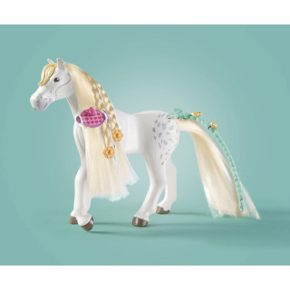 PLAYMOBIL WORLD OF HORSES Arklių plovykla su Isabella ir Lioness 71354