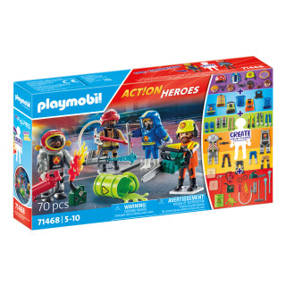 PLAYMOBIL ACTION HEROES Gelbėtojų figūrėlės 71468