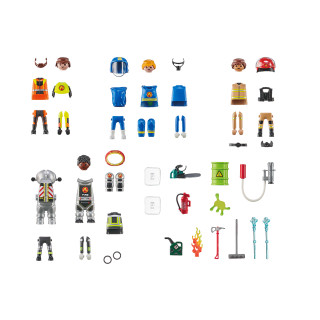 PLAYMOBIL ACTION HEROES Gelbėtojų figūrėlės 71468