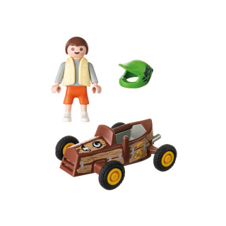 PLAYMOBIL SPECIAL PLUS Vaikas su lenktyniniu automobiliu 71480