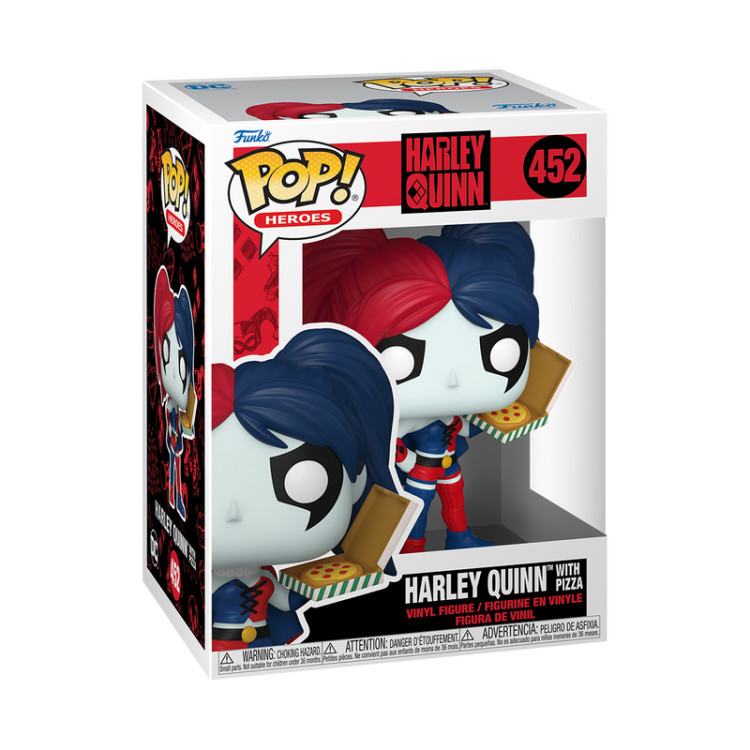 FUNKO POP! Vinilinė figūrėlė: DC - Harley Quinn with pizza