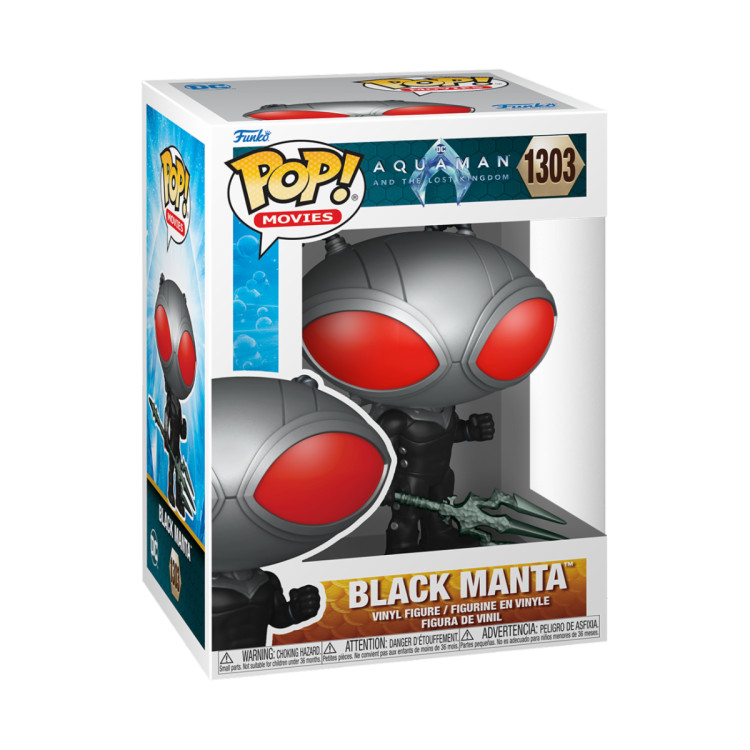 FUNKO POP! Vinilinė figūrėlė: Aquaman and the Lost Kingdom - Black Manta