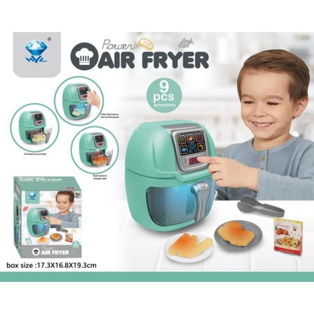 Airfryer with Light Function + Accessories