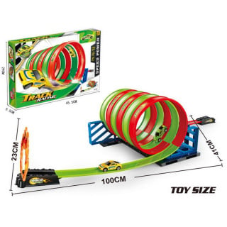 Twisted Loop Race Track Launcher