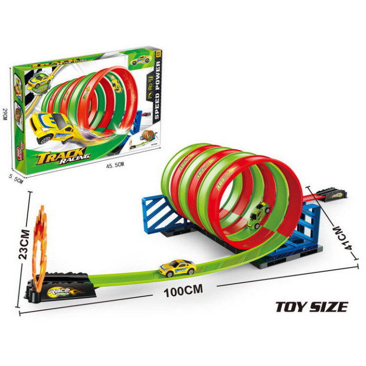 Twisted Loop Race Track Launcher