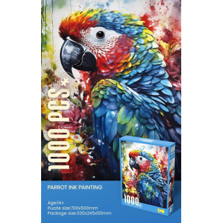 Puzzle 1000 pieces. Parrot