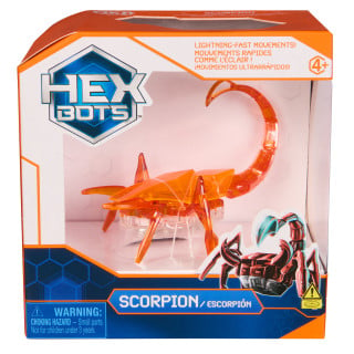 HEX BOTS Interaktyvus skorpionas