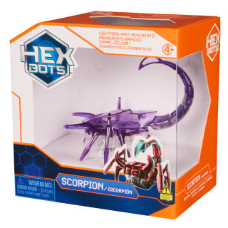 HEX BOTS Interaktyvus skorpionas