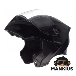 HELMET AWINA FULL FACE M BLACK FLIP-UP