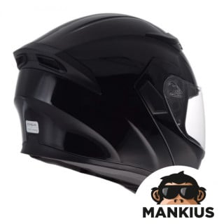 HELMET AWINA FULL FACE M BLACK FLIP-UP