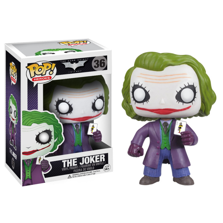 FUNKO POP! Vinilinė figūrėlė: Batman: The Dark Knight - Joker, 9,5cm