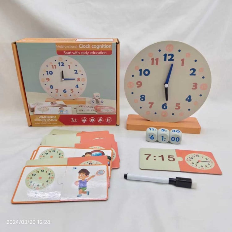 Educational Set Clock + Accessories