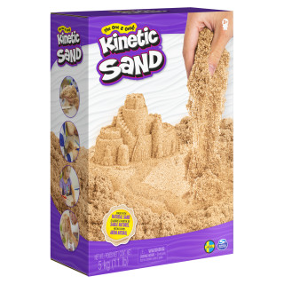 KINETIC SAND Kinetinis smėlis, rudas, 5 kg