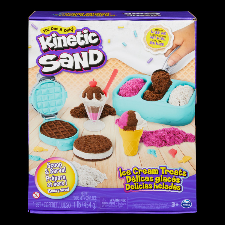 KINETIC SAND Rinkinys Ledų desertai