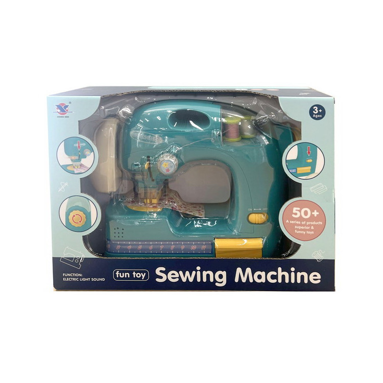 Blue Sewing Machine + Accessories