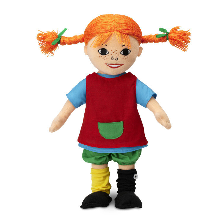 PIPPI Pliušinė Pepė Ilgakojinė, 40 cm