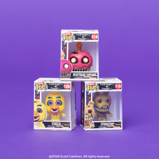 FUNKO Bitty POP! Figūrėlių rinkinys: Five Nights at Freddy´s