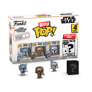 FUNKO Bitty POP! Figūrėlių rinkinys: Star Wars - The Mandalorian