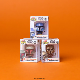 FUNKO Bitty POP! Figūrėlių rinkinys: Star Wars - The Mandalorian