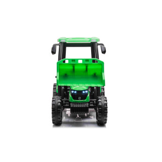 MEGA D68 Tractor Vehicle With Trailer Green