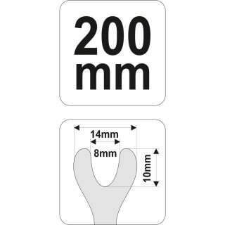 Svirtis apdailos detalėms nuimti 200mm