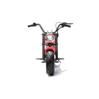 Motorcycle Chopper Warrior vehicle Red