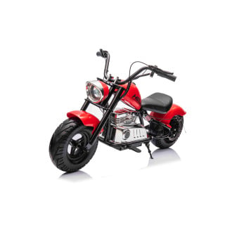 Motorcycle Chopper Warrior vehicle Red