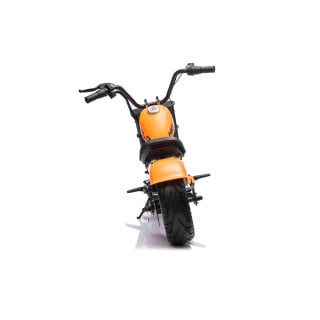 Motorcycle Chopper Warrior vehicle Orange