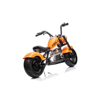 Motorcycle Chopper Warrior vehicle Orange