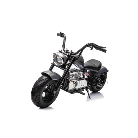 Motorcycle Chopper Warrior vehicle Black