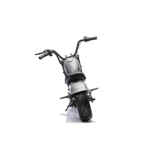 Motorcycle Chopper Warrior vehicle Black