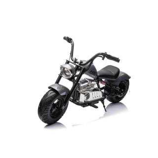 Motorcycle Chopper Warrior vehicle Black