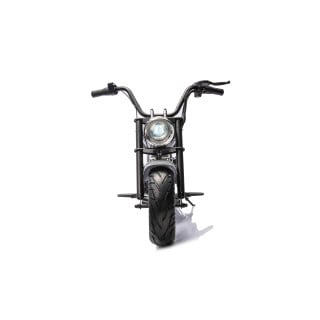 Motorcycle Chopper Warrior vehicle Black