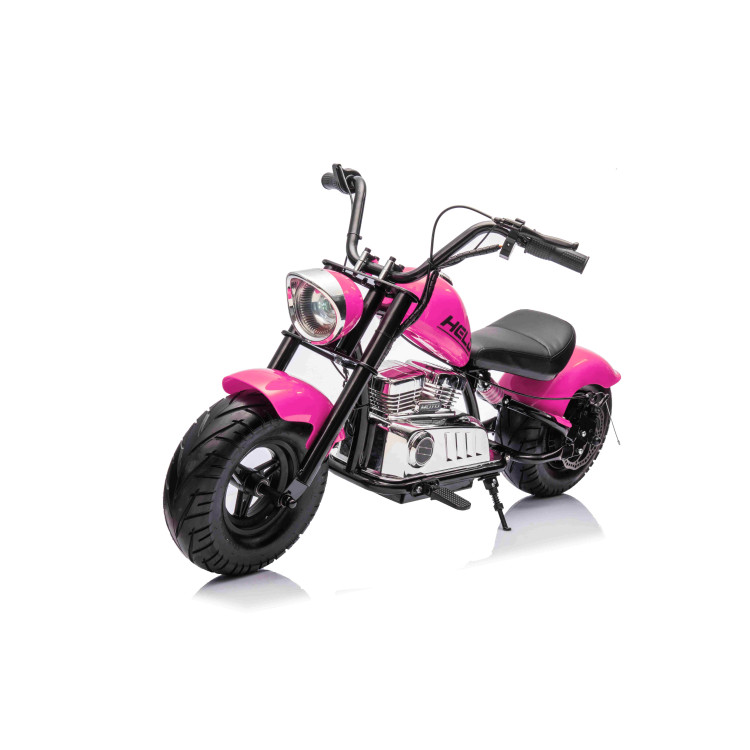 Motorcycle Chopper Warrior vehicle Pink