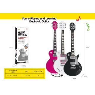 Guitar + Microphone Set Pink