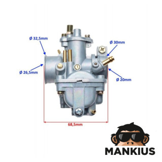 CARBURETOR ASSY YAMAHA PW 80CC