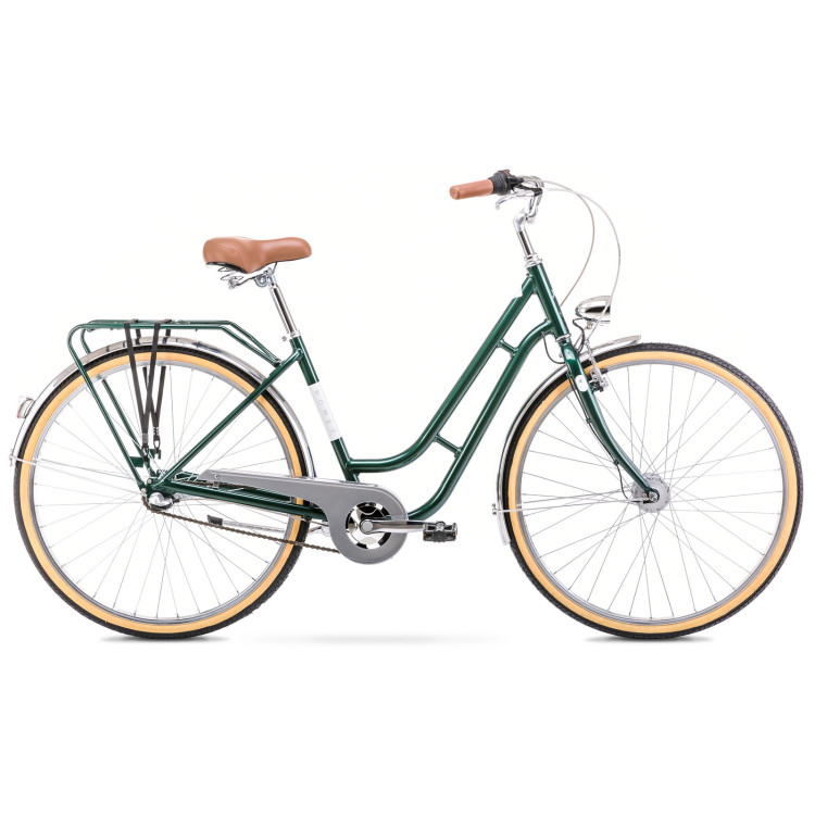 Dviratis Romet Luiza Classic 2024 green-18" / M