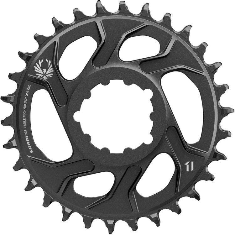 Priekinis dantratis SRAM Eagle X-Sync2 Direct Mount alu 3mm offset 38T grey