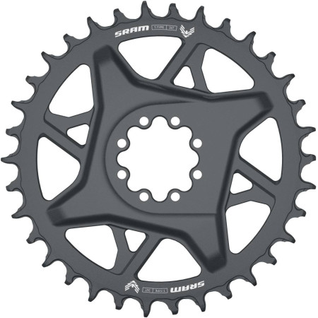 Priekinis dantratis SRAM GX Eagle T-Type D1 Direct Mount 3mm offset 34T grey