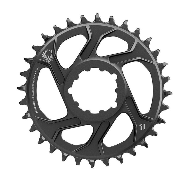 Priekinė žvaigždė SRAM CR X-SYNC ST EAGLE 32T DM 6mm OFFSET